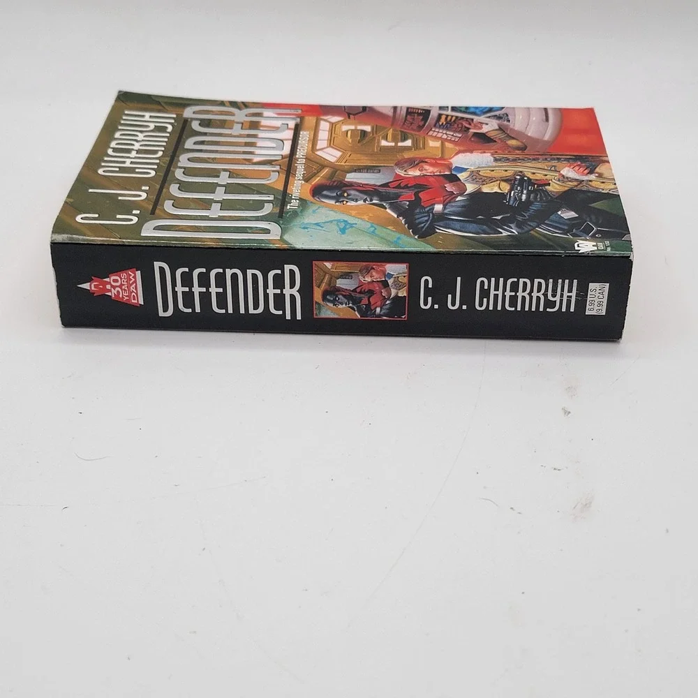 C.J. Cherryh Defender Paperback First Printing Foreigner Series Sci-Fi Excellent